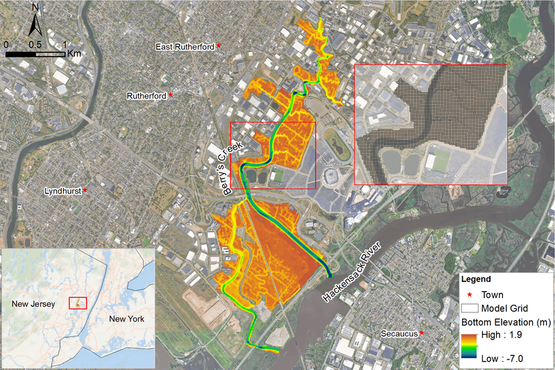Berry’s Creek hydrodynamic and sediment transport model evaluation