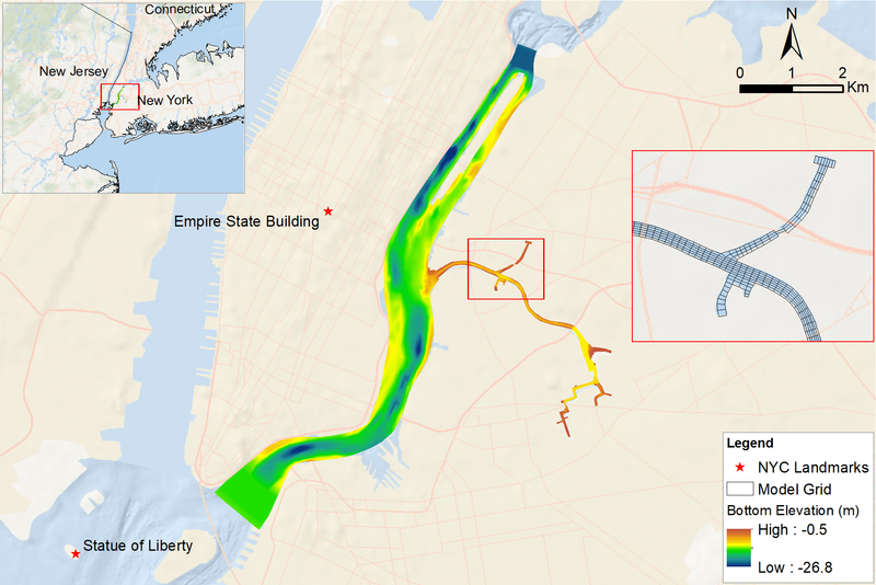 Newtown Creek contaminated sediment and propeller wash modeling