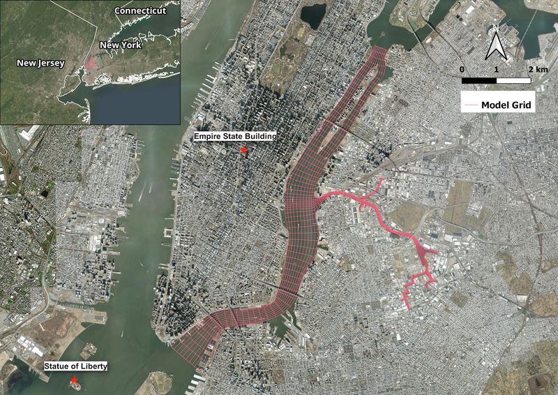 Newtown Creek contaminated sediment and propeller wash modeling
