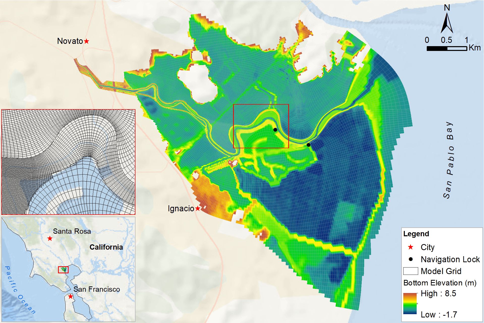 Novato Creek Watershed hydraulic study and hydrodynamic modeling, California