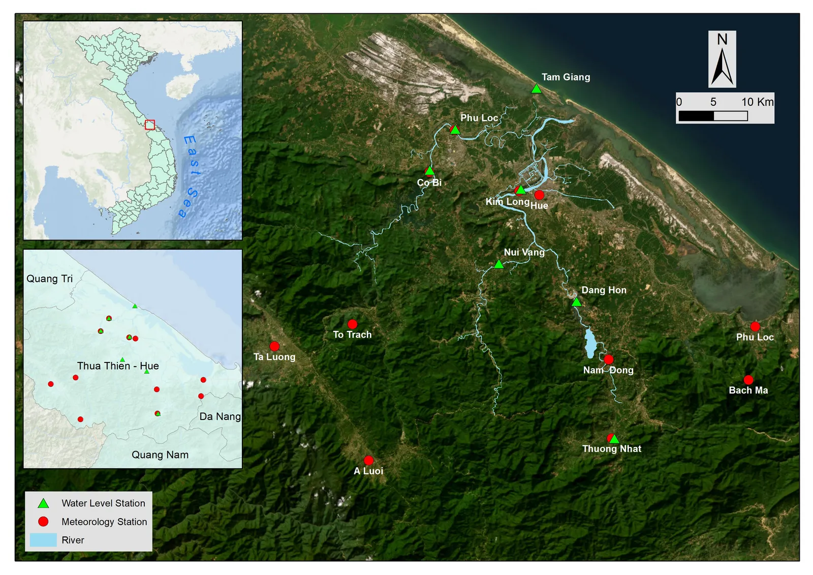Hue City, Thua Thien Hue Province, Vietnam flash flood warning system